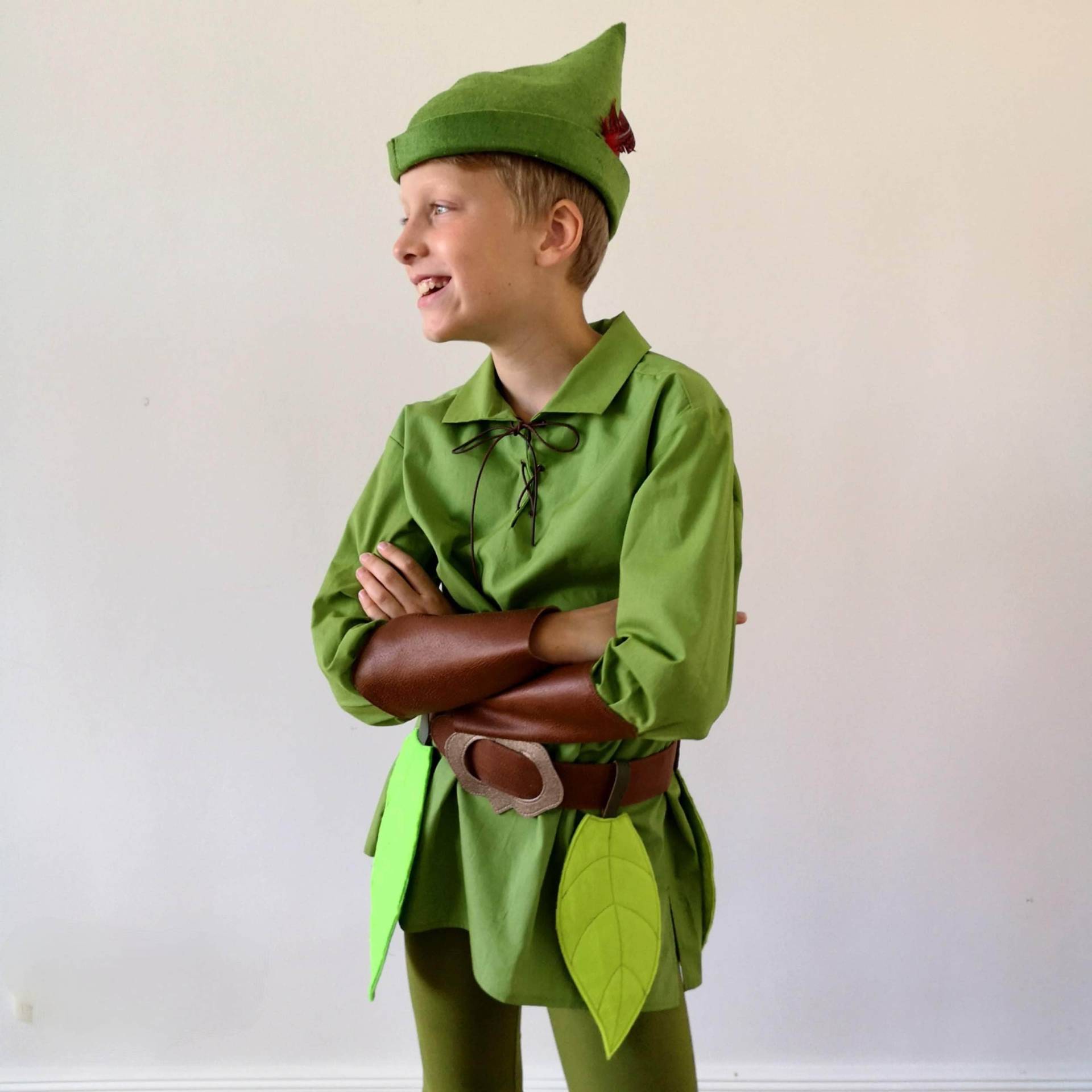 Einzelteile Zum Peter Pan Kostüm, Kinderkostüm, Robin Hood, Fee, Kinderkarnevalskostüm, Halloween, Karnevalskostüm, Bookday, Worldbookday von maiiberlin