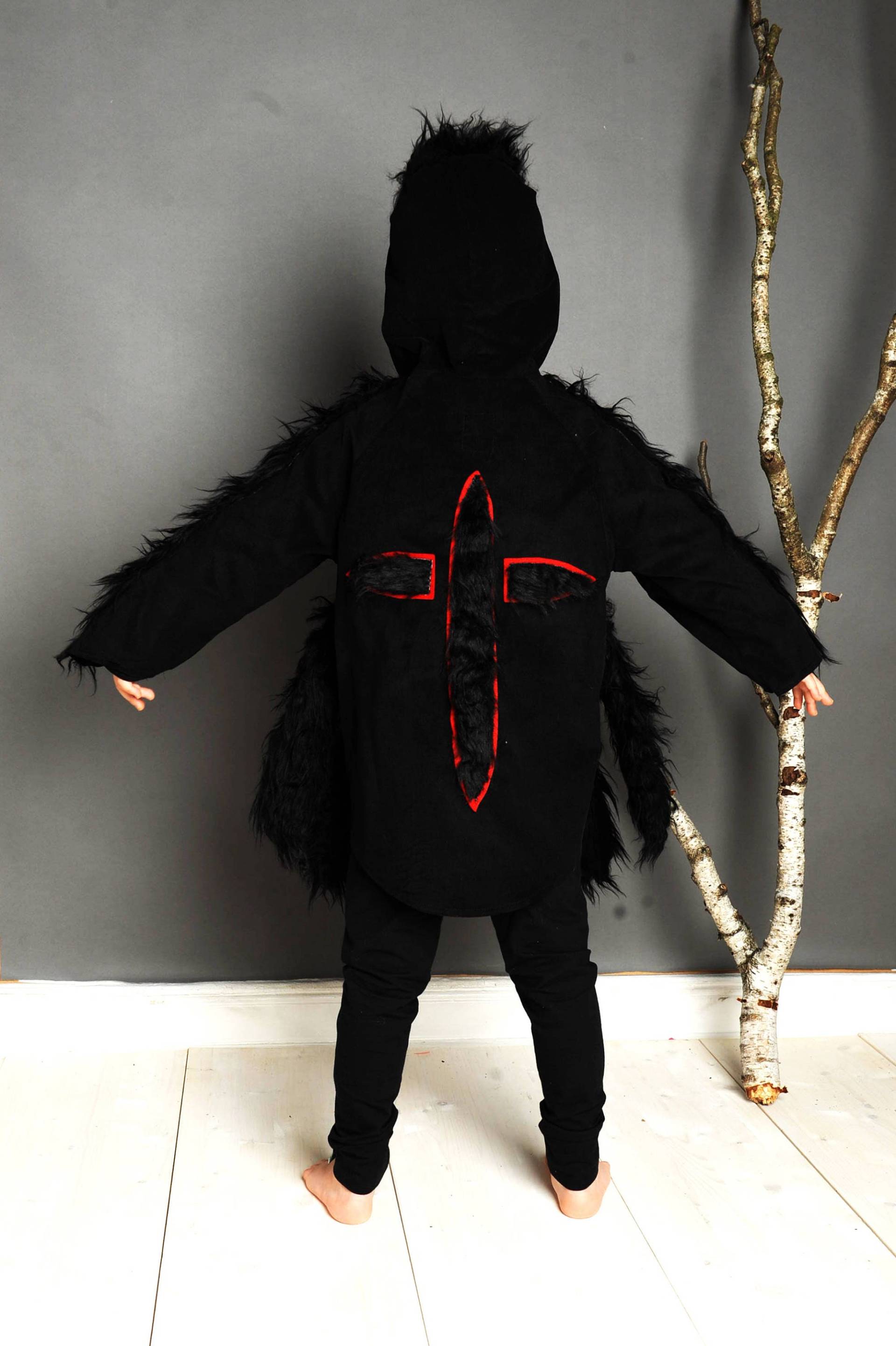 Einzelteile Zur Spinne, Halloween Spinnenkostüm, Kreuzspinne, Tarantula, Giftspinne, Kinderkostüm Kostüm, Halloweenkostüm von maiiberlin