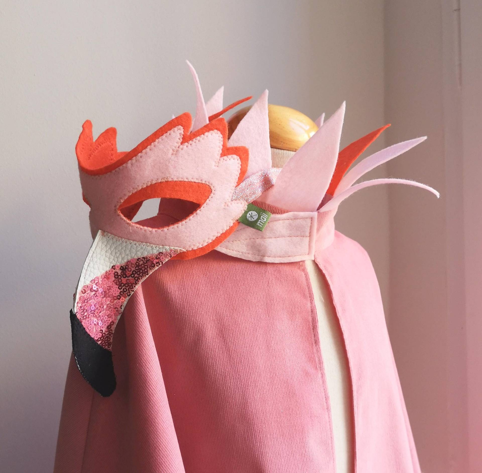 Flamingo, Paradiesvogel, Einzelteile Zur Auswahl, Kakadu, Papageno, Bunter Vogel, Kinderkostüm Vogelkostüm, Halloween von maiiberlin