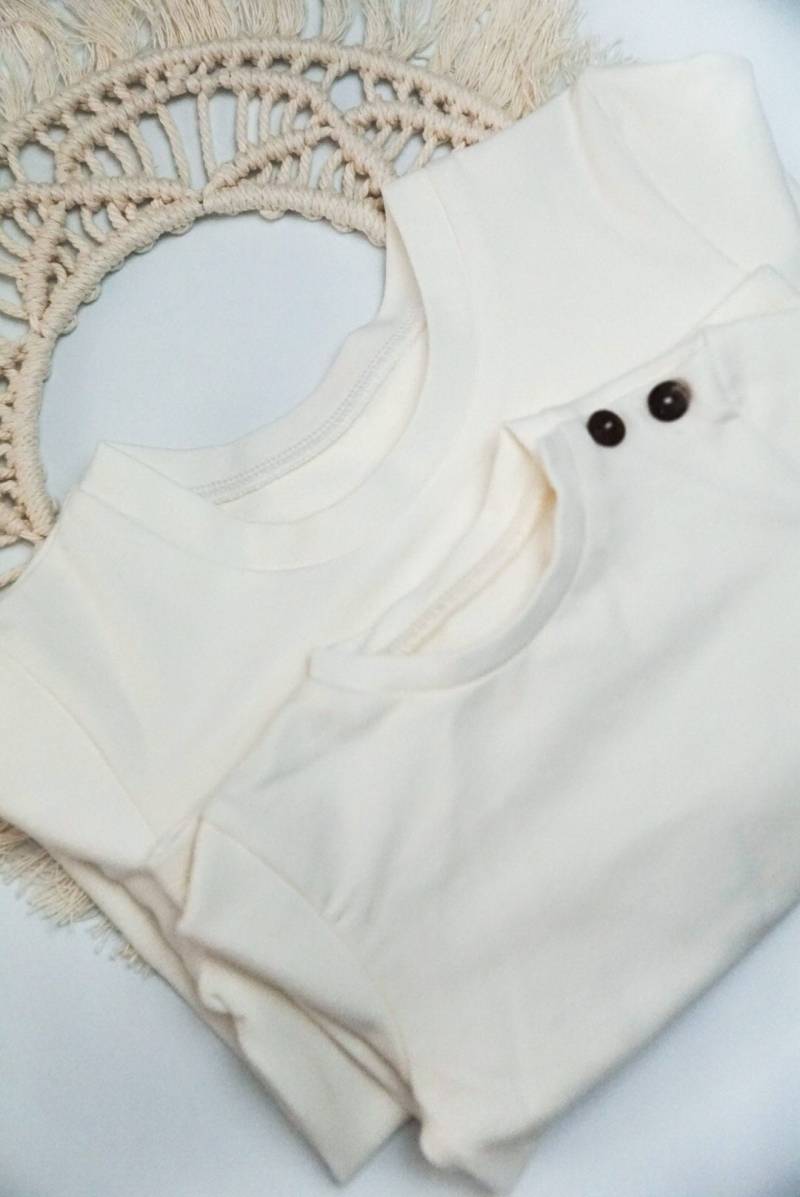 Langarmshirt Pullover Sweater Für Kinder Mit Doppellagig Genähten Ärmeln, Unisex Longsleeve Baby Erstausstattung Geschenk Geburt Ostern von maikindZauber