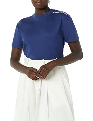 maison blanche Besticktes T-Shirt, Mitternachtblau, 3 von maison blanche