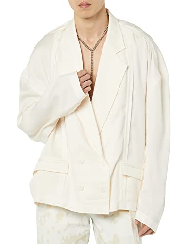 maison blanche Unisex Inside-Out Tallierte Jacke, Creme-rosa, 4 maison blanche Unisex Inside-Out Tallierte Jacke, Creme-rosa, 4 von maison blanche