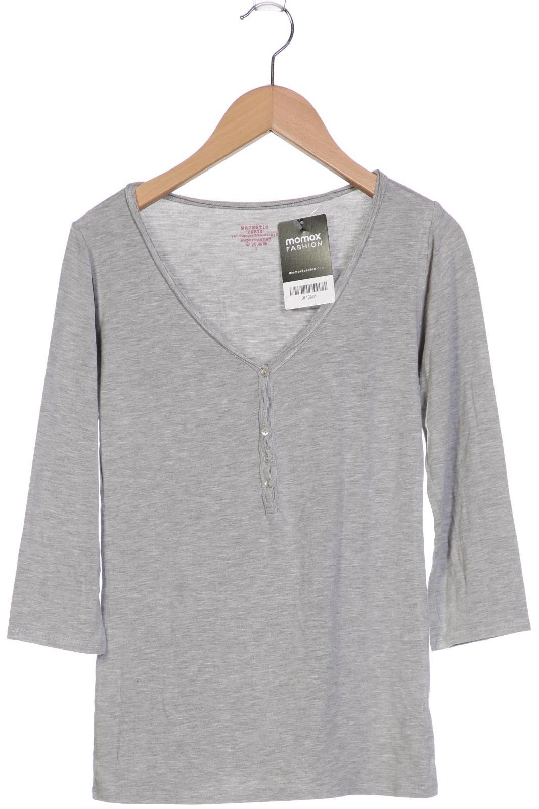 Majestic Filatures Damen Langarmshirt, grau von majestic filatures