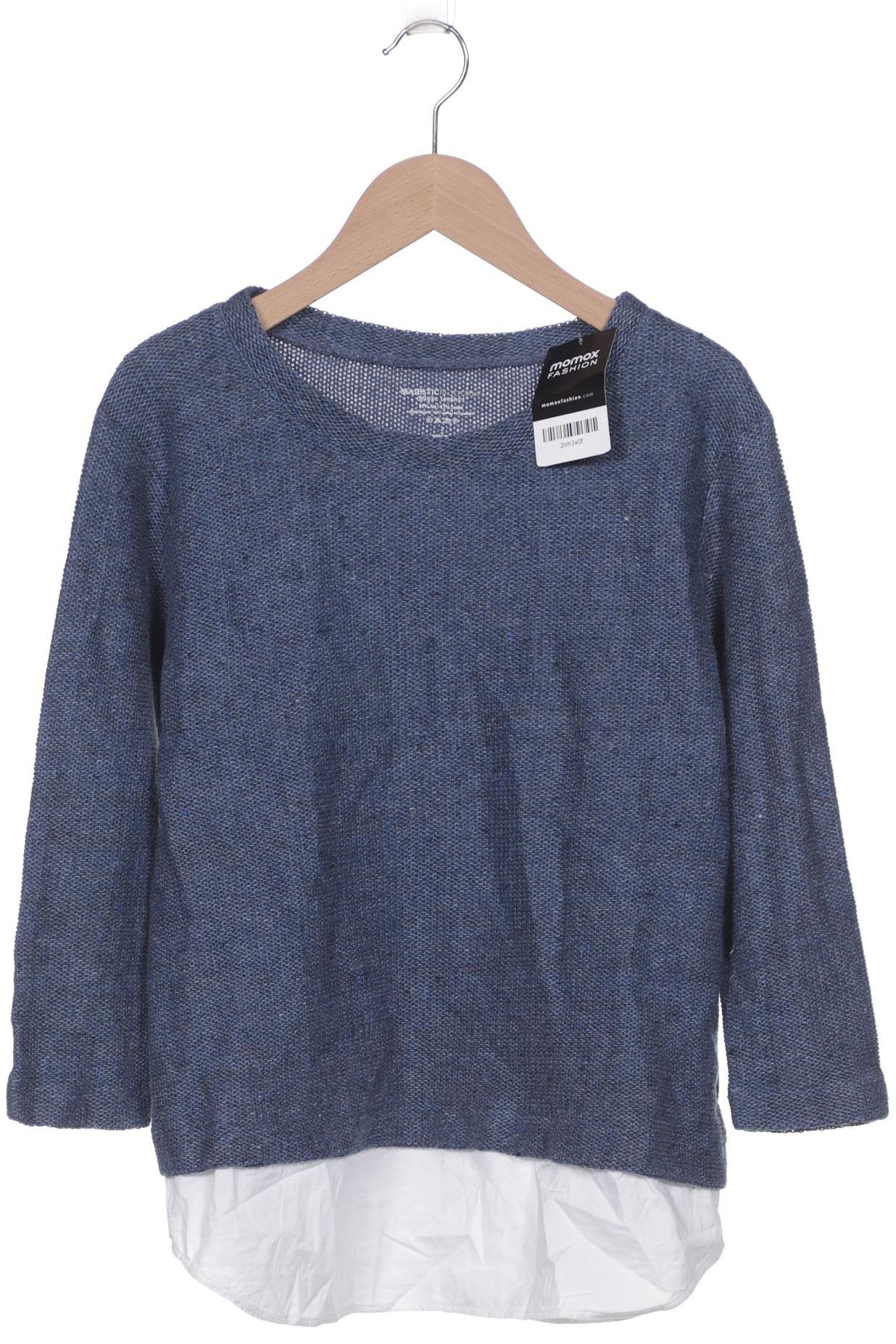 Majestic Filatures Damen Pullover, blau von majestic filatures