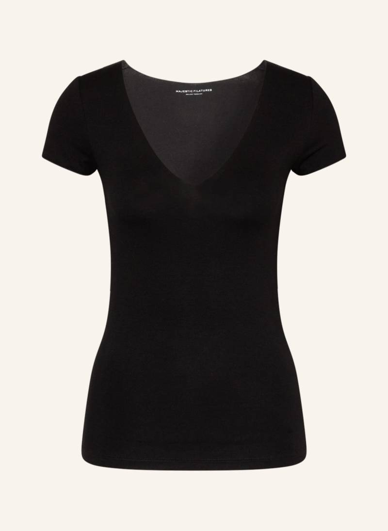 Majestic Filatures T-Shirt schwarz von majestic filatures