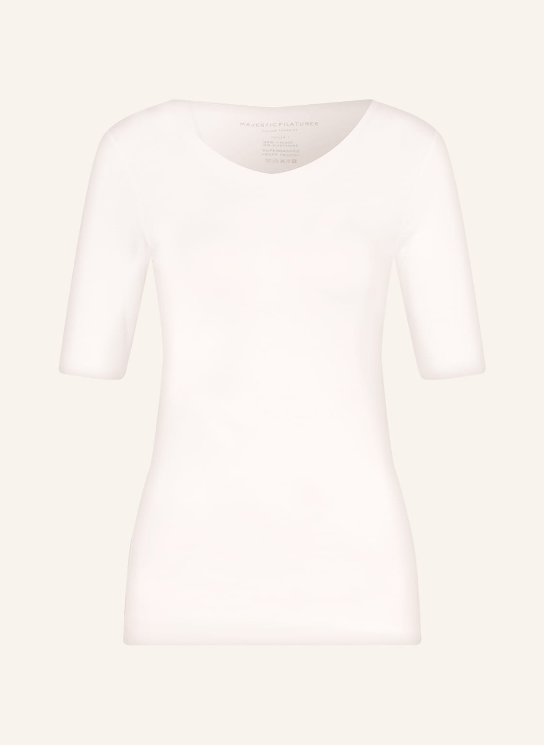 Majestic Filatures T-Shirt weiss Majestic Filatures T-Shirt weiss von majestic filatures