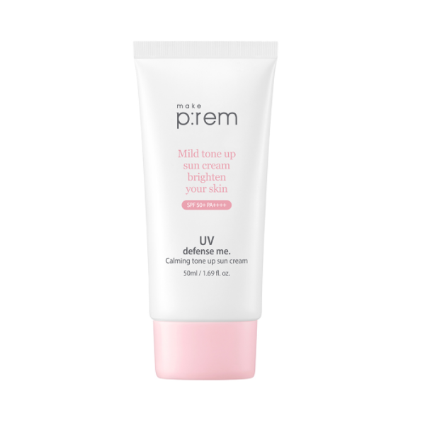 make p:rem - UV Defense Me. Calming Tone Up Sun Cream SPF 50+ PA++++ - 50ml von make p:rem