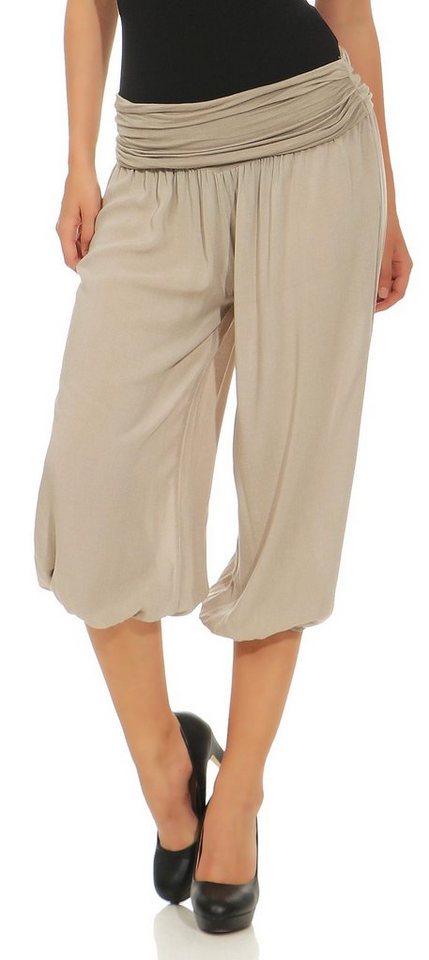 malito more than fashion Caprihose 1483 Damen Haremshose malito more than fashion Caprihose 1483 Damen Haremshose von malito more than fashion
