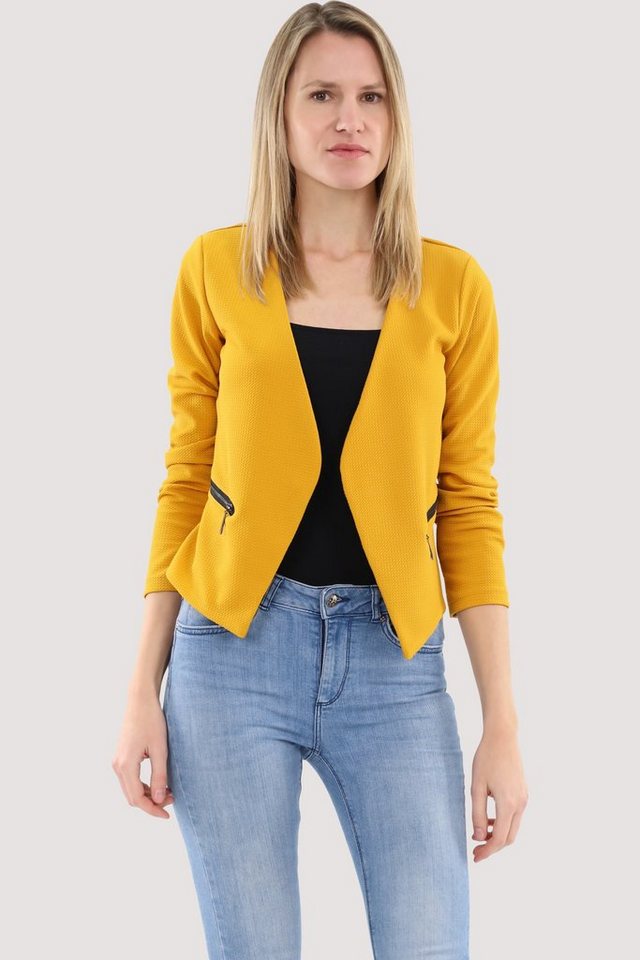 malito more than fashion Jackenblazer 6040 Sweatblazer im Basic-Look von malito more than fashion