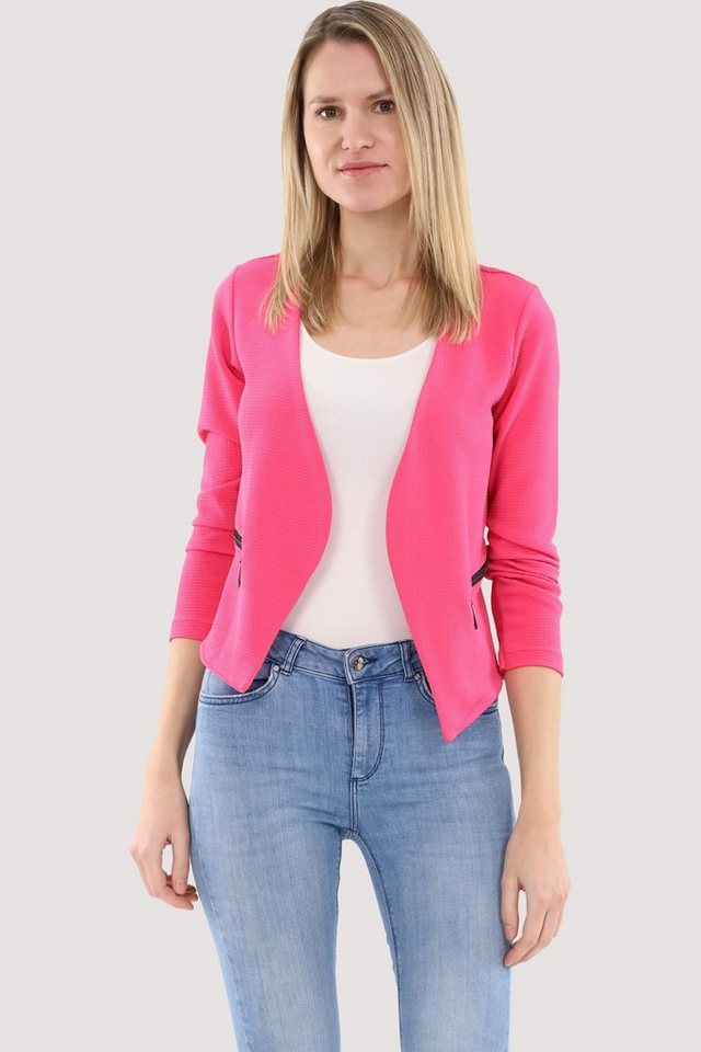 malito more than fashion Jackenblazer 6040 Sweatblazer im Basic-Look von malito more than fashion