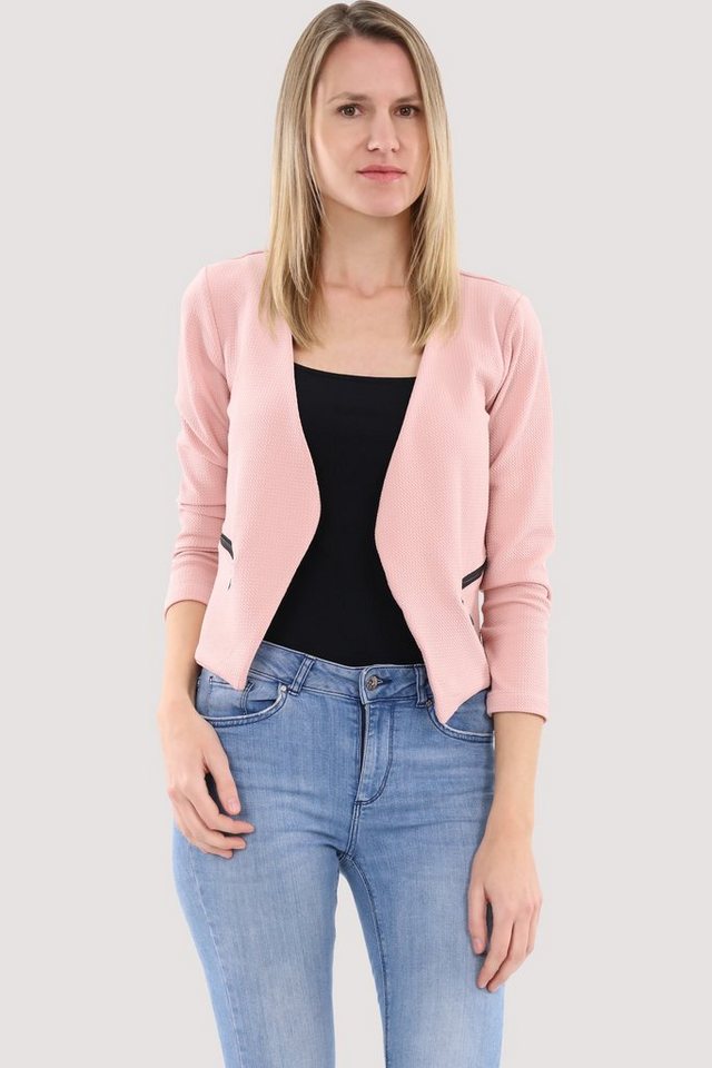 malito more than fashion Jackenblazer 6040 Sweatblazer im Basic-Look von malito more than fashion