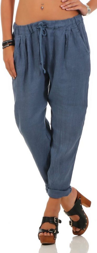 malito more than fashion Leinenhose 6816 Casual Leinenhose von malito more than fashion