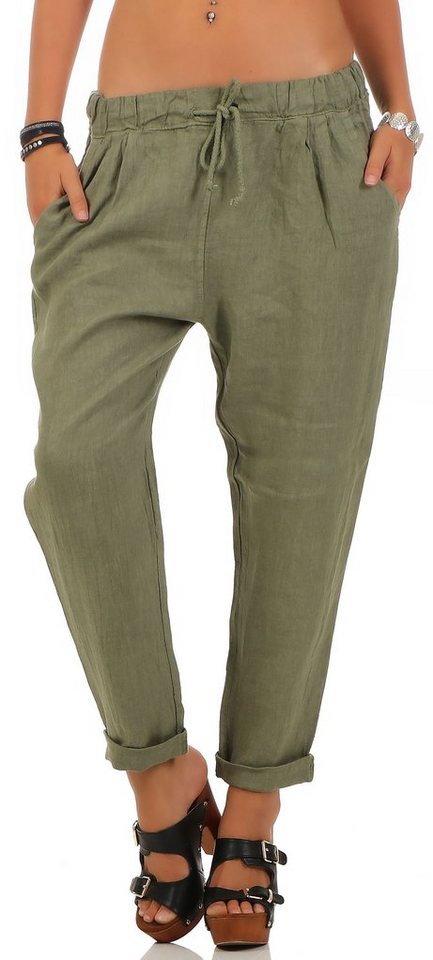 malito more than fashion Leinenhose 6816 Casual Leinenhose von malito more than fashion