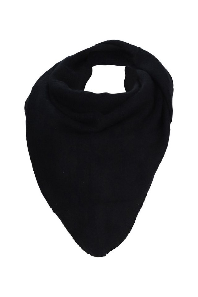 malito more than fashion Modeschal S601, langer unifarbener Dreiecksschal 180x78 von malito more than fashion