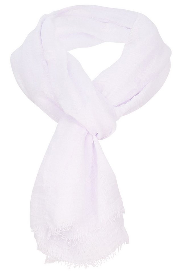 malito more than fashion Modeschal S604, langer unifarbener Viskoseschal von malito more than fashion