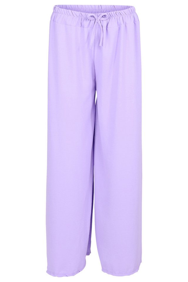 malito more than fashion Palazzohose 2306 lockere Sommerhose Animalprint und Unifarben von malito more than fashion