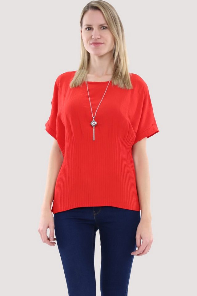 malito more than fashion Schlupfbluse 1144 Bluse mit Halskette malito more than fashion Schlupfbluse 1144 Bluse mit Halskette von malito more than fashion