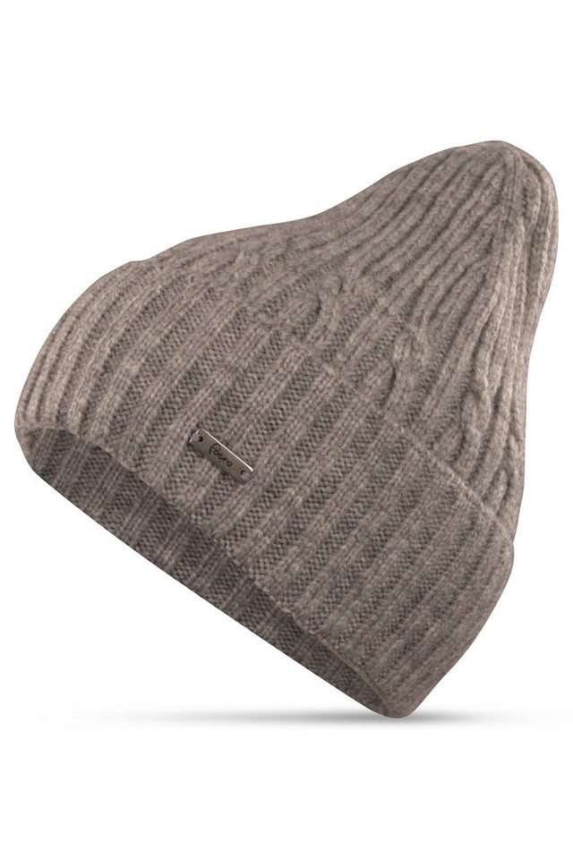 malito more than fashion Strickmütze M116 Winter Strickmütze mit Zopfmuster Unisex Onesize von malito more than fashion