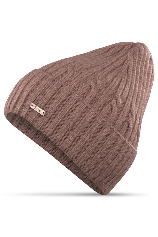 malito more than fashion Strickmütze M116 Winter Strickmütze mit Zopfmuster Unisex Onesize von malito more than fashion