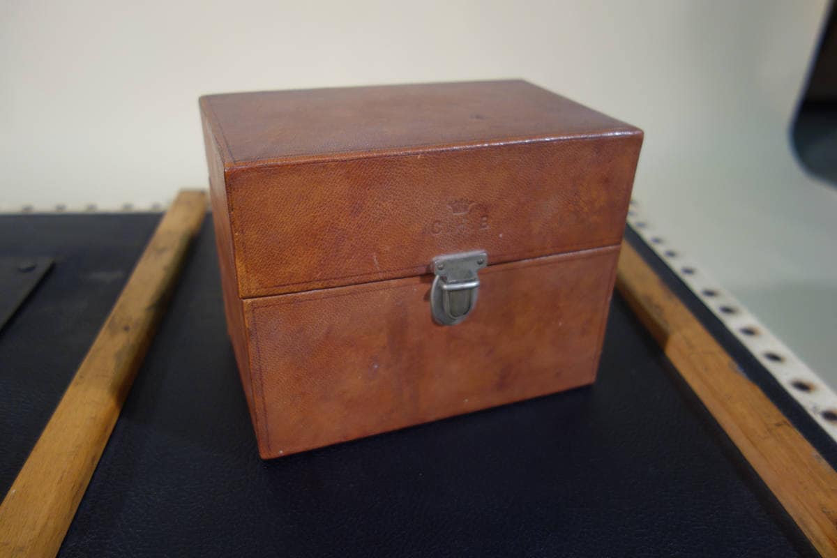 R1801 Leder 3 Flaschen Box von malleencoin