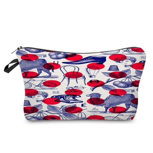 Kosmetiktasche Abstraktes Muster Schminktasche Tragbare Reise Kosmetiktasche Set,Klein Niedliche Vielseitige Geldbörse Klein, Kosmetiktasche Damen,Reißverschlusstasche Kosmetik Tasche Kosmetiktasche Abstraktes Muster Schminktasche Tragbare Reise Kosmetiktasche Set,Klein Niedliche Vielseitige Geldbörse Klein, Kosmetiktasche Damen,Reißverschlusstasche Kosmetik Tasche von malxlaw