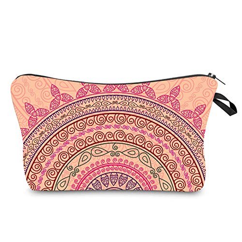 Kosmetiktasche Beige Mandala Schminktasche Tragbare Reise Kosmetiktasche Klein Niedliche Vielseitige Make Up Bag Kosmetiktasche Damen Reißverschlusstasche Schminktasche Klein Mädchen Kosmetiktasche Beige Mandala Schminktasche Tragbare Reise Kosmetiktasche Klein Niedliche Vielseitige Make Up Bag Kosmetiktasche Damen Reißverschlusstasche Schminktasche Klein Mädchen von malxlaw