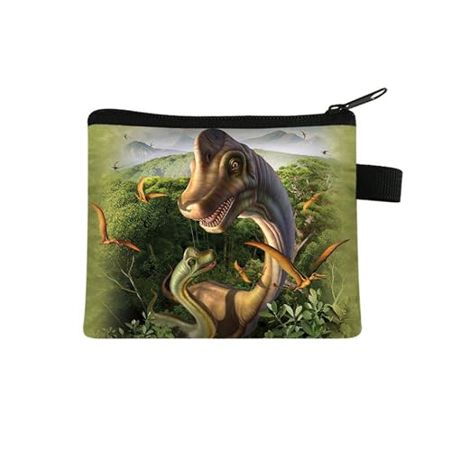 Kosmetiktasche Dinosaurier Schminktasche Tragbare Reise Kosmetiktasche Klein Niedliche Vielseitige Make Up Bag Kosmetiktasche Damen Reißverschlusstasche Schminktasche Klein Mädchen von malxlaw