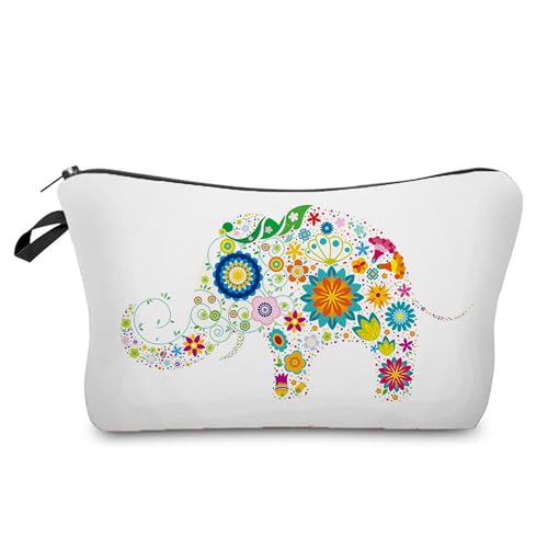 Kosmetiktasche Elefantendruck Schminktasche Tragbare Reise Kosmetiktasche Set,Klein Niedliche Vielseitige Geldbörse Klein, Kosmetiktasche Damen,Reißverschlusstasche Kosmetik Tasche Kosmetiktasche Elefantendruck Schminktasche Tragbare Reise Kosmetiktasche Set,Klein Niedliche Vielseitige Geldbörse Klein, Kosmetiktasche Damen,Reißverschlusstasche Kosmetik Tasche von malxlaw