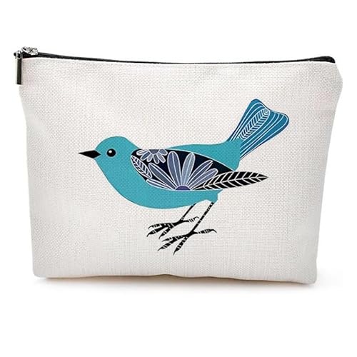 Kosmetiktasche Fliegende Tiere Schminktasche Tragbare Reise Kosmetiktasche Set,Klein Niedliche Vielseitige Geldbörse Klein, Kosmetiktasche Damen,Reißverschlusstasche Kosmetik Tasche von malxlaw