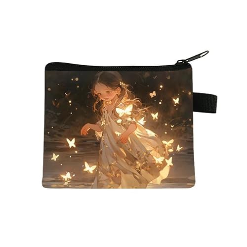 Kosmetiktasche Mädchen Schmetterling Schminktasche Tragbare Reise Kosmetiktasche Klein Niedliche Vielseitige Make Up Bag Kosmetiktasche Damen Reißverschlusstasche Schminktasche Klein Mädchen von malxlaw