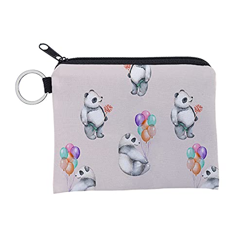Kosmetiktasche Panda Schminktasche Tragbare Reise Kosmetiktasche Klein Niedliche Vielseitige Make Up Bag Kosmetiktasche Damen Reißverschlusstasche Schminktasche Klein Mädchen von malxlaw