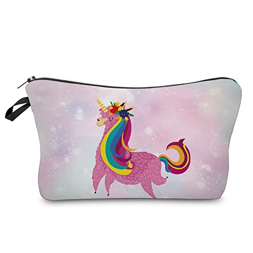 Kosmetiktasche Pink Alpaca Schminktasche Tragbare Reise Kosmetiktasche Klein Niedliche Vielseitige Make Up Bag Kosmetiktasche Damen Reißverschlusstasche Schminktasche Klein Mädchen Kosmetiktasche Pink Alpaca Schminktasche Tragbare Reise Kosmetiktasche Klein Niedliche Vielseitige Make Up Bag Kosmetiktasche Damen Reißverschlusstasche Schminktasche Klein Mädchen von malxlaw