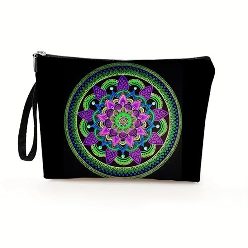 Kosmetiktasche Schwarzes Muster Schminktasche Tragbare Reise Kosmetiktasche Set,Klein Niedliche Vielseitige Geldbörse Klein, Kosmetiktasche Damen,Reißverschlusstasche Kosmetik Tasche Kosmetiktasche Schwarzes Muster Schminktasche Tragbare Reise Kosmetiktasche Set,Klein Niedliche Vielseitige Geldbörse Klein, Kosmetiktasche Damen,Reißverschlusstasche Kosmetik Tasche von malxlaw