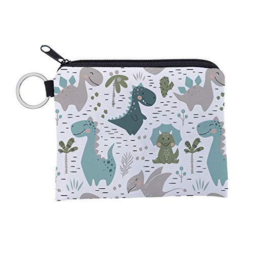 Kosmetiktasche Süßer Dinosaurier Schminktasche Tragbare Reise Kosmetiktasche Klein Niedliche Vielseitige Make Up Bag Kosmetiktasche Damen Reißverschlusstasche Schminktasche Klein Mädchen von malxlaw