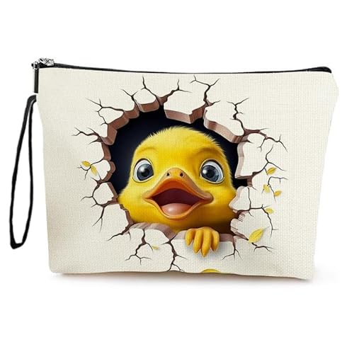 Kosmetiktasche Wandente Schminktasche Tragbare Reise Kosmetiktasche Set,Klein Niedliche Vielseitige Geldbörse Klein, Kosmetiktasche Damen,Reißverschlusstasche Kosmetik Tasche von malxlaw
