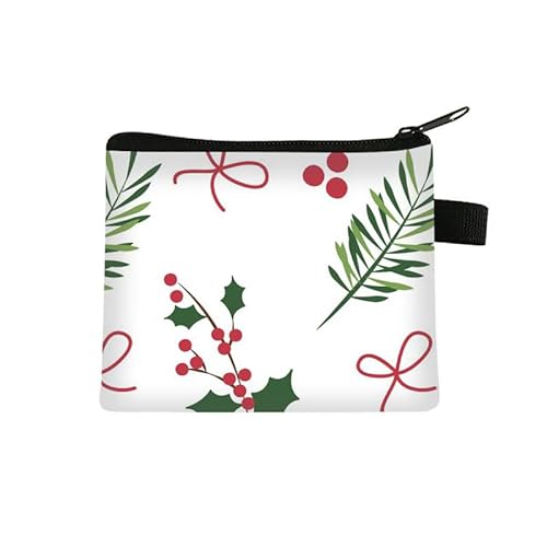 Kosmetiktasche Weihnachten Schminktasche Tragbare Reise Kosmetiktasche Klein Niedliche Vielseitige Make Up Bag Kosmetiktasche Damen Reißverschlusstasche Schminktasche Klein Mädchen von malxlaw