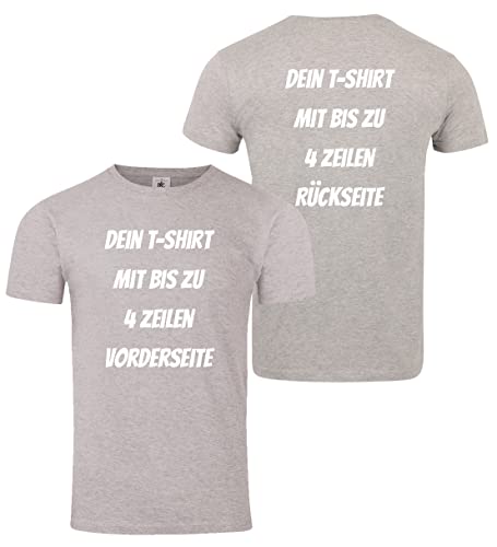 Dein Tshirt Bedrucken Lassen. Tshirt Vorder und Rückseite Bedrucken. Tshirt selbst gestalten Herren. T Shirt mit Druck. personalisiertes Tshirt von mama band