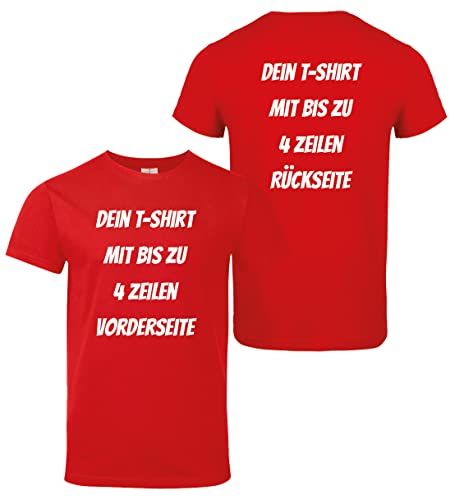 Dein Tshirt Bedrucken Lassen. Tshirt Vorder und Rückseite Bedrucken. Tshirt selbst gestalten Herren. T Shirt mit Druck. personalisiertes Tshirt von mama band