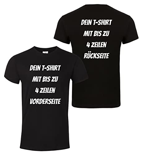 Dein Tshirt Bedrucken Lassen. Tshirt Vorder und Rückseite Bedrucken. Tshirt selbst gestalten Herren. T Shirt mit Druck. personalisiertes Tshirt von mama band