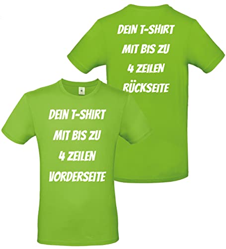 Dein Tshirt Bedrucken Lassen. Tshirt Vorder und Rückseite Bedrucken. Tshirt selbst gestalten Herren. T Shirt mit Druck. personalisiertes Tshirt von mama band