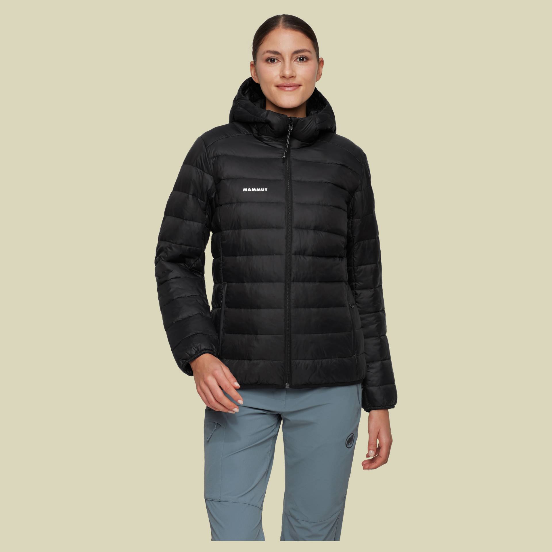 Crag IN Hooded Jacket Women XXL schwarz - black von mammut