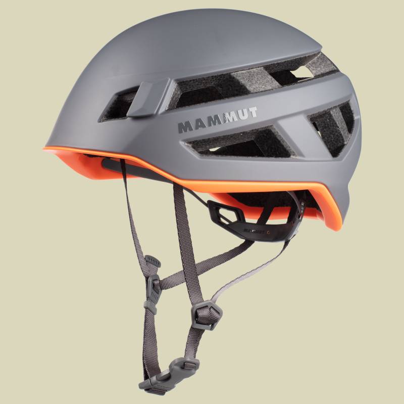 Crag Sender Helmet Größe 52-57 cm Farbe titanium von mammut
