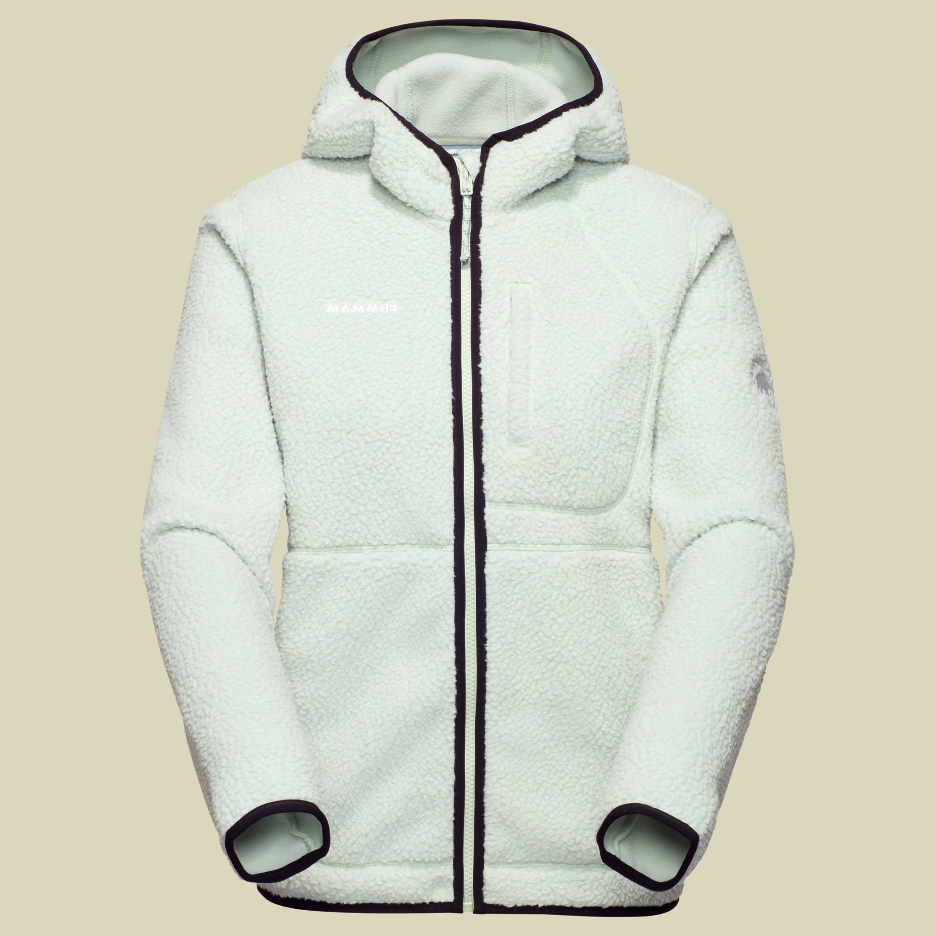 Falera Pro ML Hooded Jacket Women S weiß - silver sage von mammut