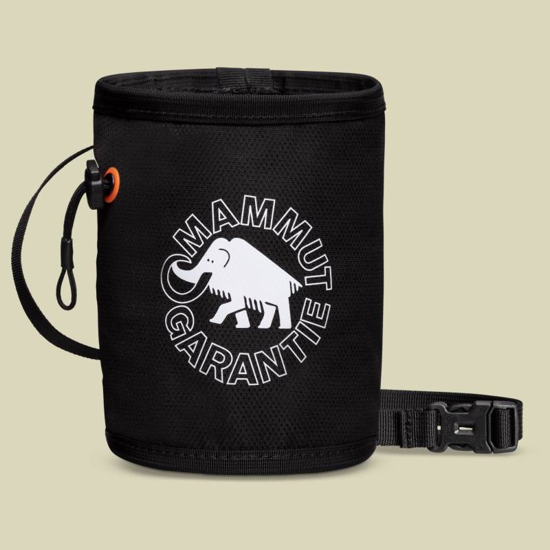 Gym Print Chalk Bag Größe one size Farbe black von mammut