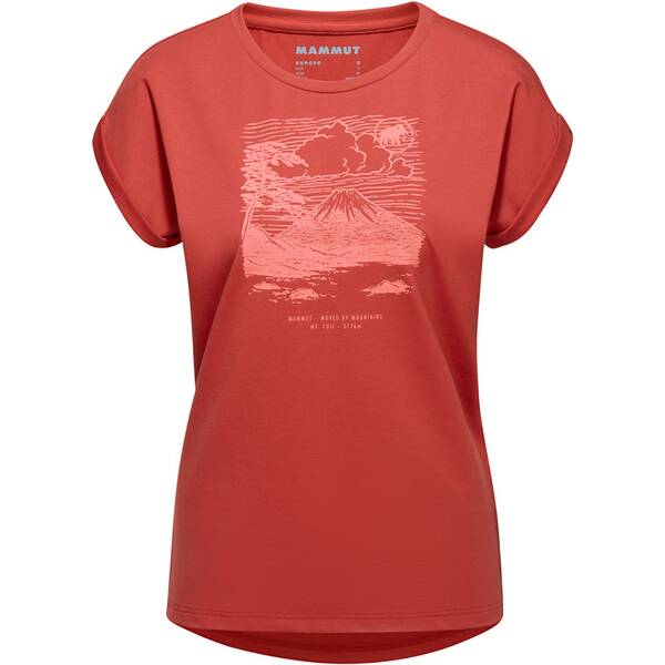 MAMMUT Damen Shirt Mountain T-Shirt Women Fujiyama von mammut