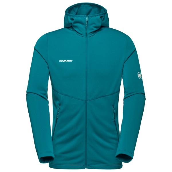 Mammut - Aconcagua Light Midlayer Hooded Jacket - Fleecejacke Gr L türkis von mammut