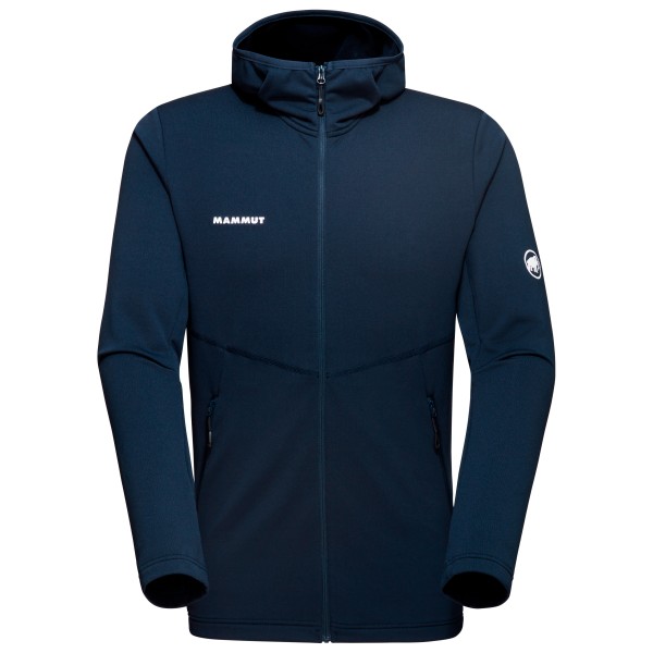 Mammut - Aconcagua Light Midlayer Hooded Jacket - Fleecejacke Gr XL blau von mammut