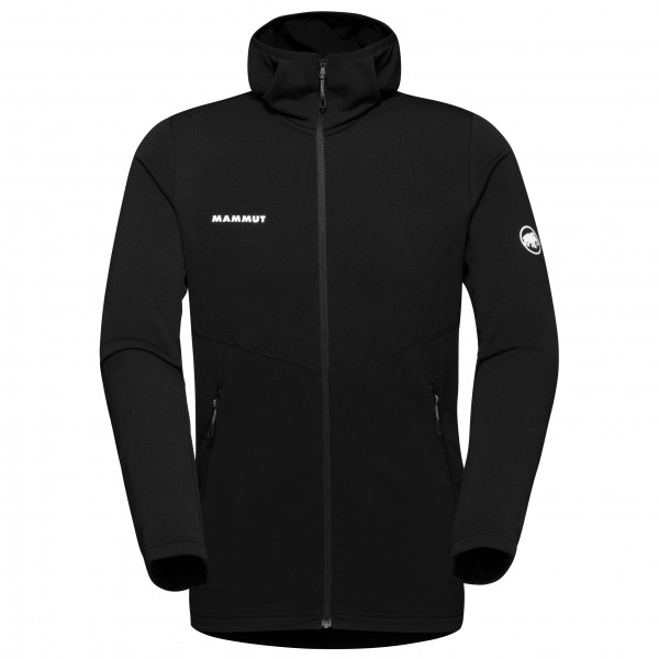 Mammut - Aconcagua Light Midlayer Hooded Jacket - Fleecejacke Gr XXL schwarz von mammut