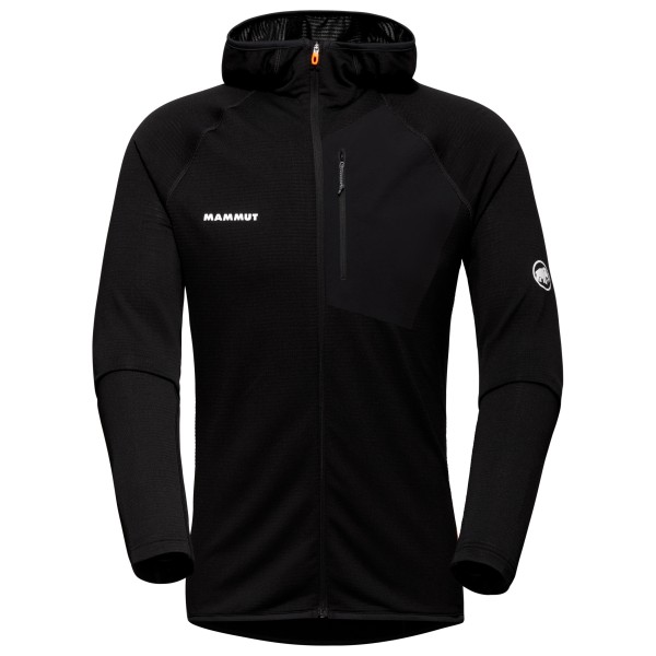 Mammut - Aenergy Light ML Hooded Jacket - Fleecejacke Gr XXL schwarz von mammut