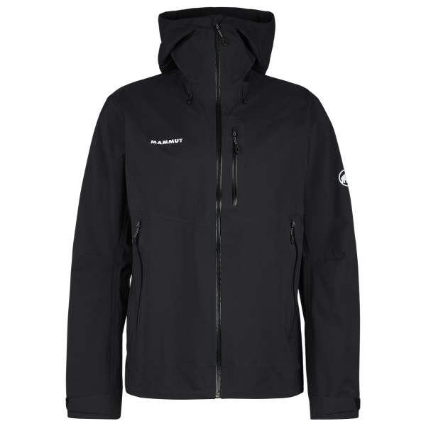 Mammut - Alto Guide Hardshell Hooded Jacket - Regenjacke Gr XL schwarz von mammut